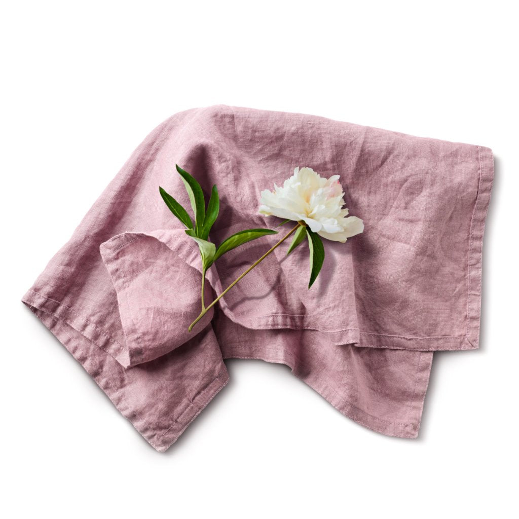 White Floral Linen (2-Pack)